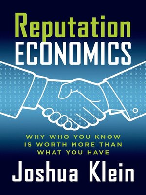 cover image of Reputation Economics